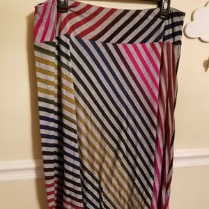 ND Knee Length Multicolored Skirt